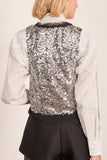 Isabel Marant Tahina Top in Silver
