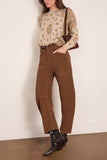 KUJTEN Mela Western Sweater in Ambre
