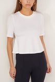 LAFATA Tops A-Line Tee in White LAFATA A-Line Tee in White