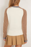 LAFATA Cashmere Cardigan in Neutral