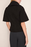 Lanvin Short Sleeve Jacket in Black