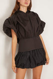 Lanvin Puffy Sleeves Top in Black