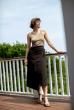 Apiece Apart Skirts Lassi Midi Cargo Skirt in Deep Espresso Apiece Apart Lassi Midi Cargo Skirt in Deep Espresso