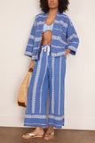 Lemlem Desta Pants in Tebibi Blue