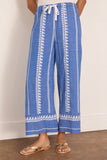 Lemlem Desta Pants in Tebibi Blue
