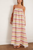 Lemlem Casual Dresses Eda Slip Dress in Meskel Citron Lemlem Eda Slip Dress in Meskel Citron
