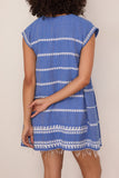 Lemlem Elina Caftan in Tebibi Blue