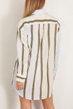 Lemlem Casual Dresses Mariam Shirt Dress in Entoto Sage Lemlem Mariam Shirt Dress in Entoto Sage