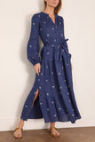 Lemlem Nesanet Dress in Zafi Navy