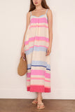 Lemlem Nia Slip Dress in Desita Pink