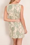 Lemlem Persinna Dress in Mokata Green