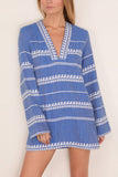 Lemlem Raey Dress in Tebibi Blue