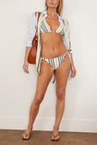 Lemlem Swimwear Rekka String Bottom in Semira Vanilla Lemlem Rekka String Bottom in Semira Vanilla