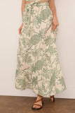 Lemlem Sanaa Skirt in Mokata Green