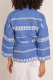 Lemlem Terara Jacket in Tebibi Blue