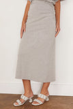 Xirena Skirts Lenny Skirt in Heather Grey