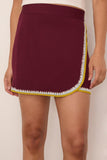 Alemais Jasper Knit Skirt in Chocolate