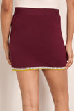 Alemais Jasper Knit Skirt in Chocolate