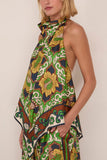 Alemais Liana Silk Top in Multi