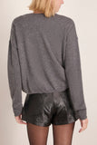 Lisa Yang Abby Cardigan in Graphite