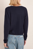 Lisa Yang Abby Cardigan in Navy