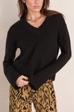 Lisa Yang Aletta Sweater in Black