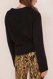Lisa Yang Aletta Sweater in Black