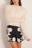 Lisa Yang Felicia Cardigan in Cream