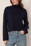Lisa Yang Fleur Sweater in Navy