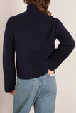Lisa Yang Fleur Sweater in Navy