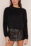 Lisa Yang Lexia Sweater in Black Brushed