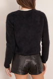 Lisa Yang Lexia Sweater in Black Brushed