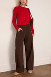 Lisa Yang Mable Sweater in Goji Berry