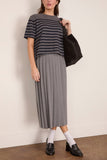 Lisa Yang Minda Skirt in Deep Cloud