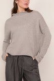 Lisa Yang Sandy Sweater in Dove Grey