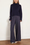 Lisa Yang Sweaters Fleur Sweater in Navy Lisa Yang Fleur Sweater in Navy