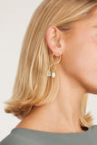 Lizzie Fortunato Earrings Etienne Earrings in Gold Lizzie Fortunato Etienne Earrings in Gold