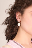 Lizzie Fortunato La Paz Earrings in Ivory/Multi