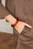 Lizzie Fortunato Bracelets Ridge Cuff in Tortoise Lizzie Fortunato Ridge Cuff in Tortoise
