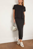 Loulou Studio Tops Basiluzzo Oversize Shirt in Black Loulou Studio Basiluzzo Oversize Shirt in Black