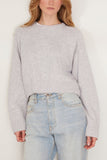 Loulou Studio Sweaters Bruzzi Oversized Sweater in Cloud Loulou Studio Bruzzi Oversized Sweater in Cloud