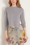 Loulou Studio Sweaters Mora Sweater in Atlas Blue Loulou Studio Mora Sweater in Atlas Blue