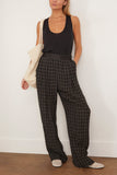 Loulou Studio Plunging Tank Top in Black