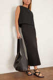 Loulou Studio Skirts Samos Skirt in Black Loulou Studio Samos Skirt in Black