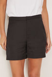 Loulou Studio Shorts Simai Tailored Mini Shorts in Black Loulou Studio Simai Tailored Mini Shorts in Black