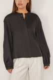 Loulou Studio Voluminous Blouse in Black