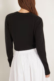 Loulou Studio Sweaters Zephir Cardigan in Black Loulou Studio Zephir Cardigan in Black