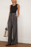Loulou de Saison Alicudi Tank Top in Black