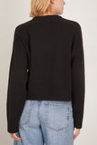 Loulou de Saison Bruzzi Cropped Sweater in Black