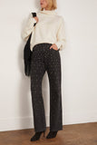 Loulou de Saison Luke Stand Collar Sweater in Ivory